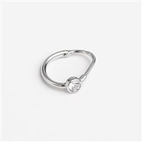 Single earring Idee Preziose dal 1987 Man in White Gold Zircone IP.OK18B/191 - IP.OK18B/191